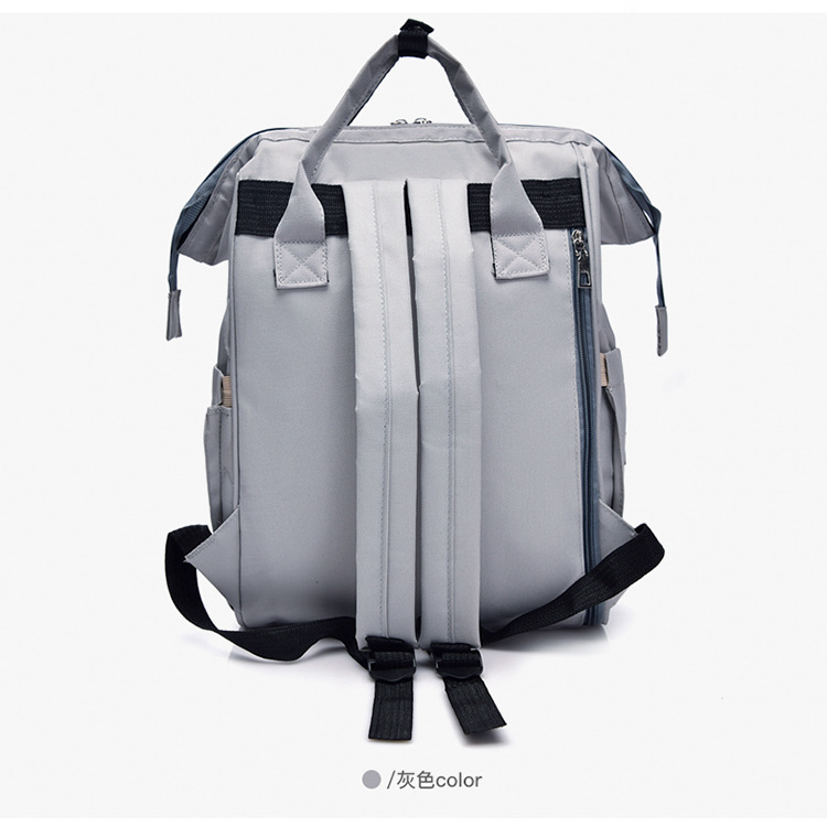 妈咪包双肩多功能大容量时尚手提母婴包妈妈旅行婴儿奶瓶尿布背包详情45