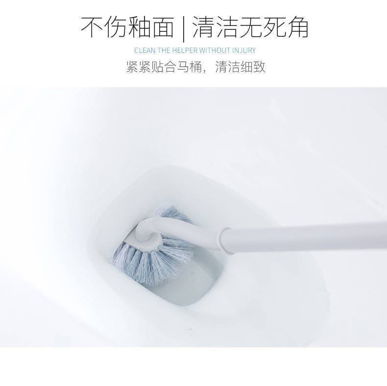 马桶刷家用无死角刷厕所刷子软毛长柄卫生间洁厕刷壁挂坐便清洁刷详情8