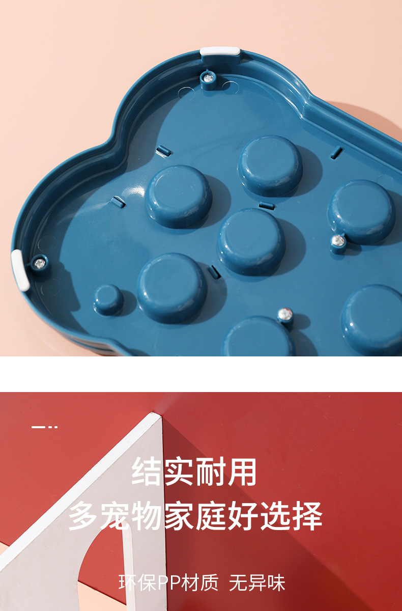 Rongka Pet Cross-border Amazon Upgraded bone-shaped adjustable dog educational feeding toy, a great way to relieve boredom pic 11