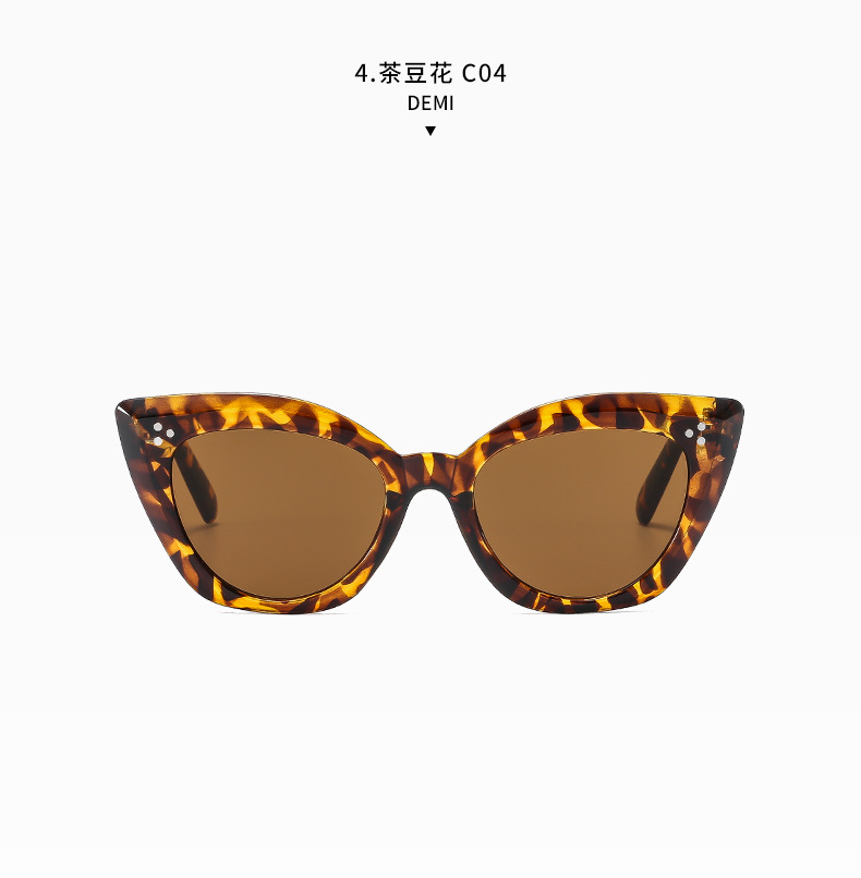 跨境新款时尚米订太阳镜遮阳防晒眼镜小众韩版个性欧美百搭平光镜详情16