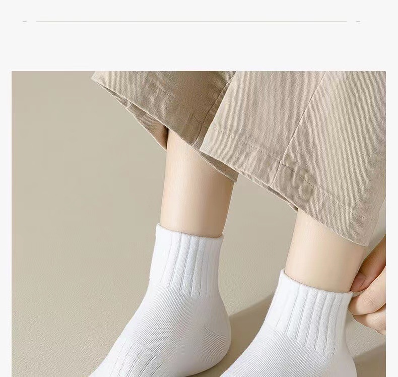 男女通用同款袜子女新款ins潮流百搭短袜春夏四季吸汗透气运动袜详情4