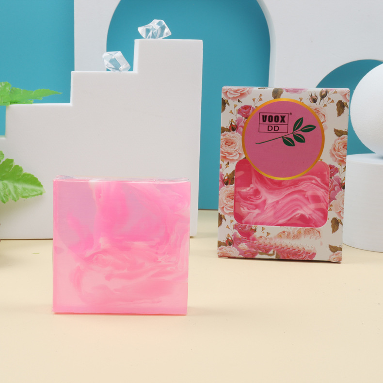 丝曼手工皂厂家现货批发大米蜂蜜香皂玫瑰薰衣草伴手礼云雾渲染皂详情11