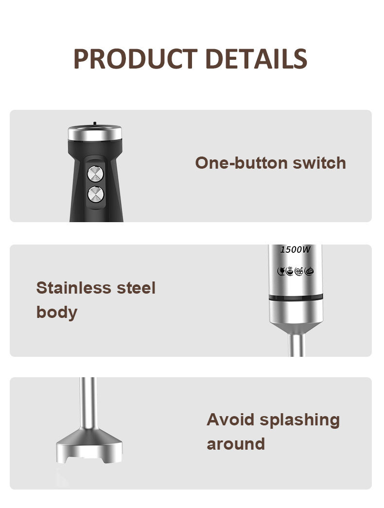 Foreign trade SOKANY02020 BLENDER Bar, Multi-functional Food processor, Juicer, Shredding Bar, HAND BLENDER pic 9