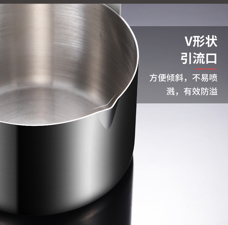 Ain 304 stainless steel wine ladle, over 1 jin specification, soy sauce measuring spoon, Chinese-style hook, thickened wine ladle with a strainer pic 13