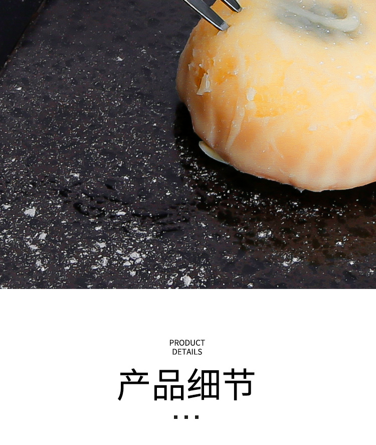 Hotel stainless steel mooncake knife and fork set, two-toothed fruit fork, dessert cake fork, gift tableware, Mid-Autumn Festival wholesale pic 11