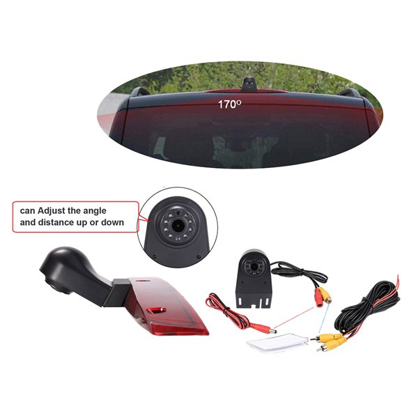The night vision high-definition car rearview camera is suitable for Mercedes-Benz W220, W164 and W163 pic 2