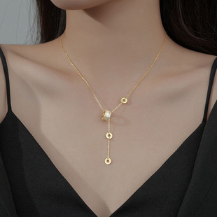 s925 sterling silver pearl necklace, a simple and elegant single beaded pendant, versatile and niche collarbone necklace pic 15