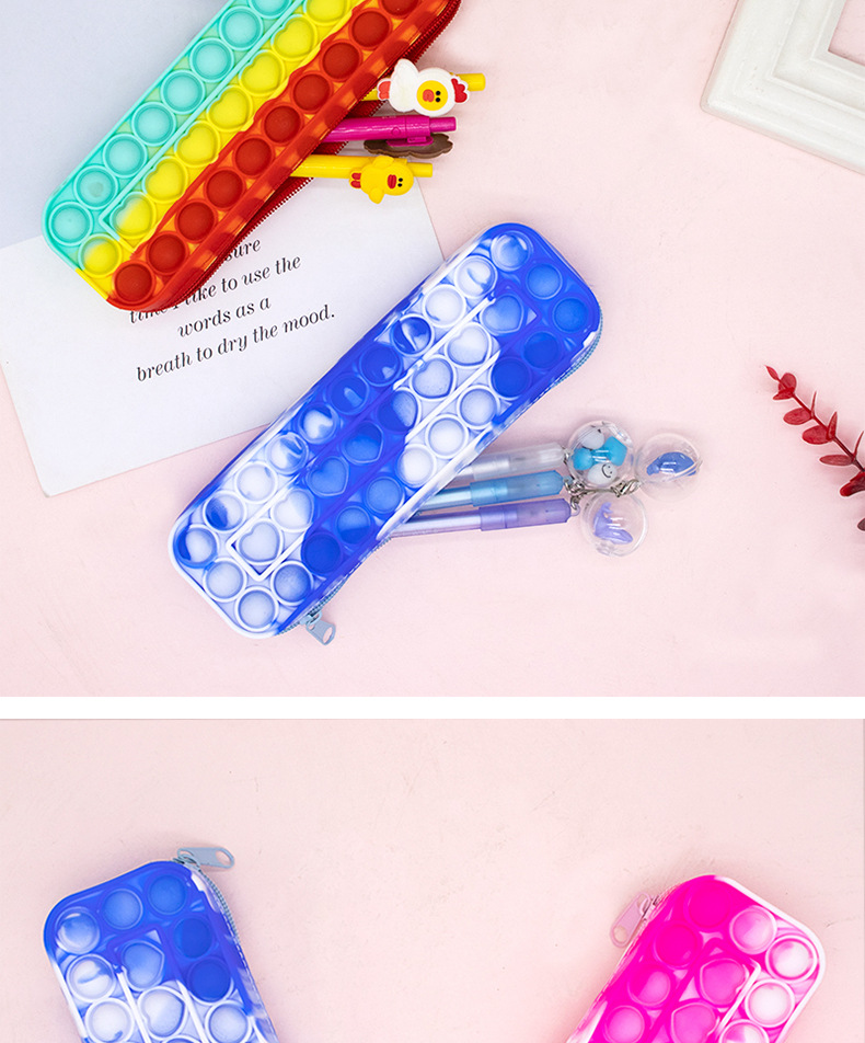 New cross-border pen case, Rat Killer Pioneer, Color Rat Killer Pioneer pen box storage bag, student stationery, stress-relieving press fun pic 9