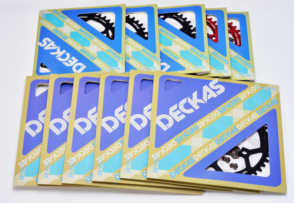 DECKAS 5-jaw disc 38T 58T road bike disc 110BCD 5h hole bicycle positive and negative teeth pic 16