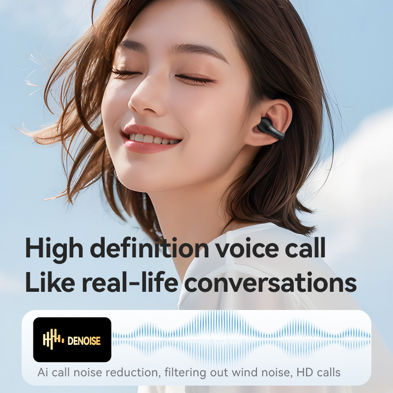 Cross-border M67 Bluetooth headphones, wireless, non-in-ear, sports, ultra-long battery life, mini new product, 5.3 In-ear style pic 9