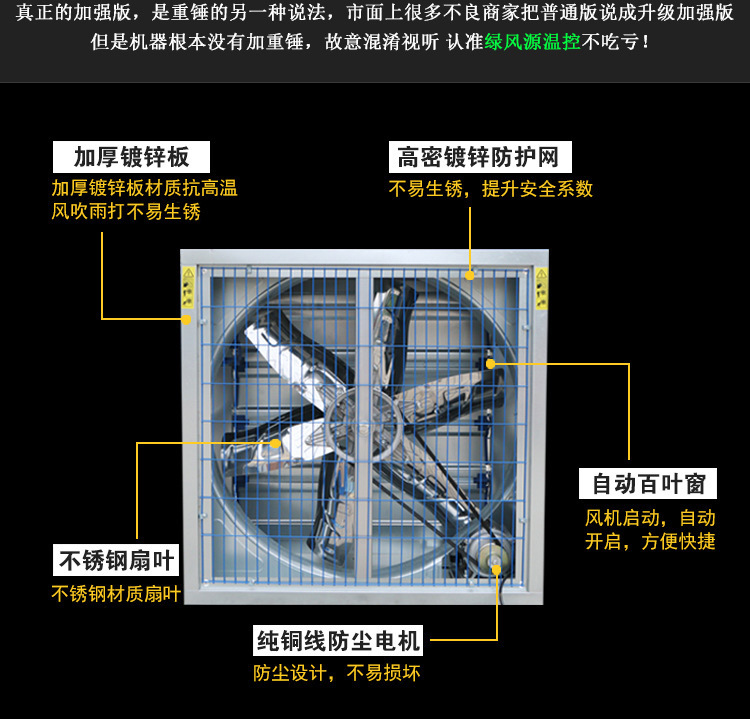 负压风机工业排风扇大功率强力畜牧排气扇换气扇大棚养殖场抽风机详情9