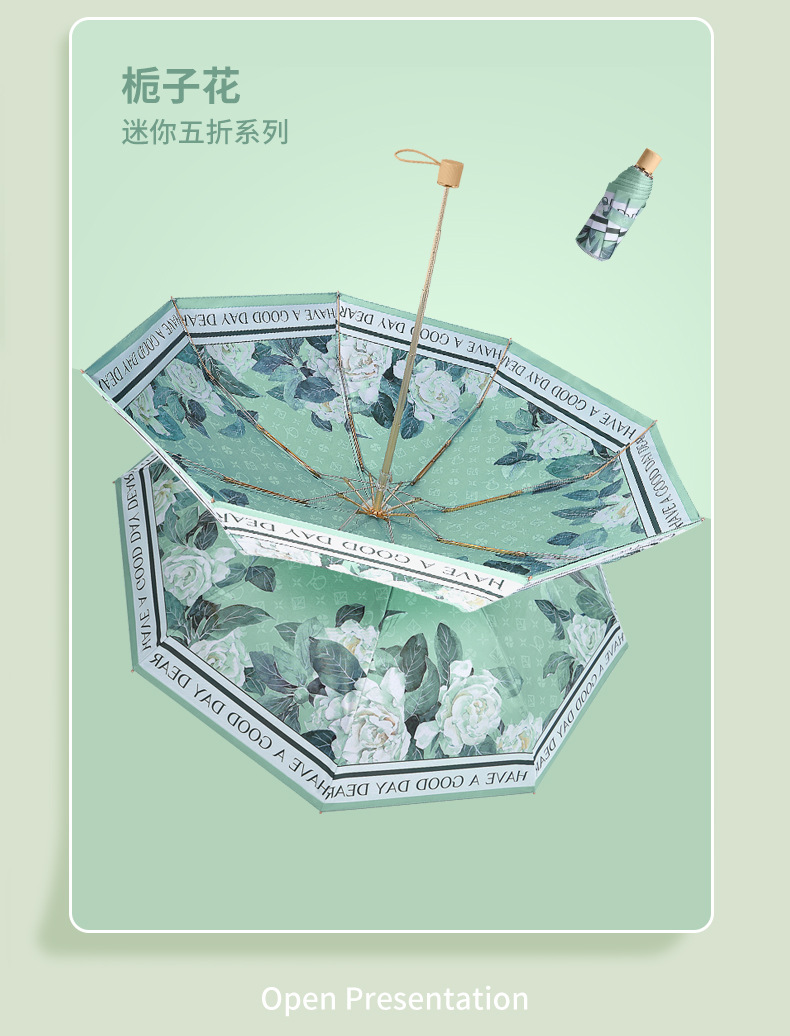 雨伞双层雨伞折叠雨伞防晒雨伞商务礼品伞广告雨伞批发可印刷LOGO详情12