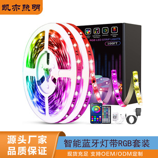 Intelligent color LED light strip roll remote control power adapter, light strip flash light strip, led light strip product packaging box pic 5