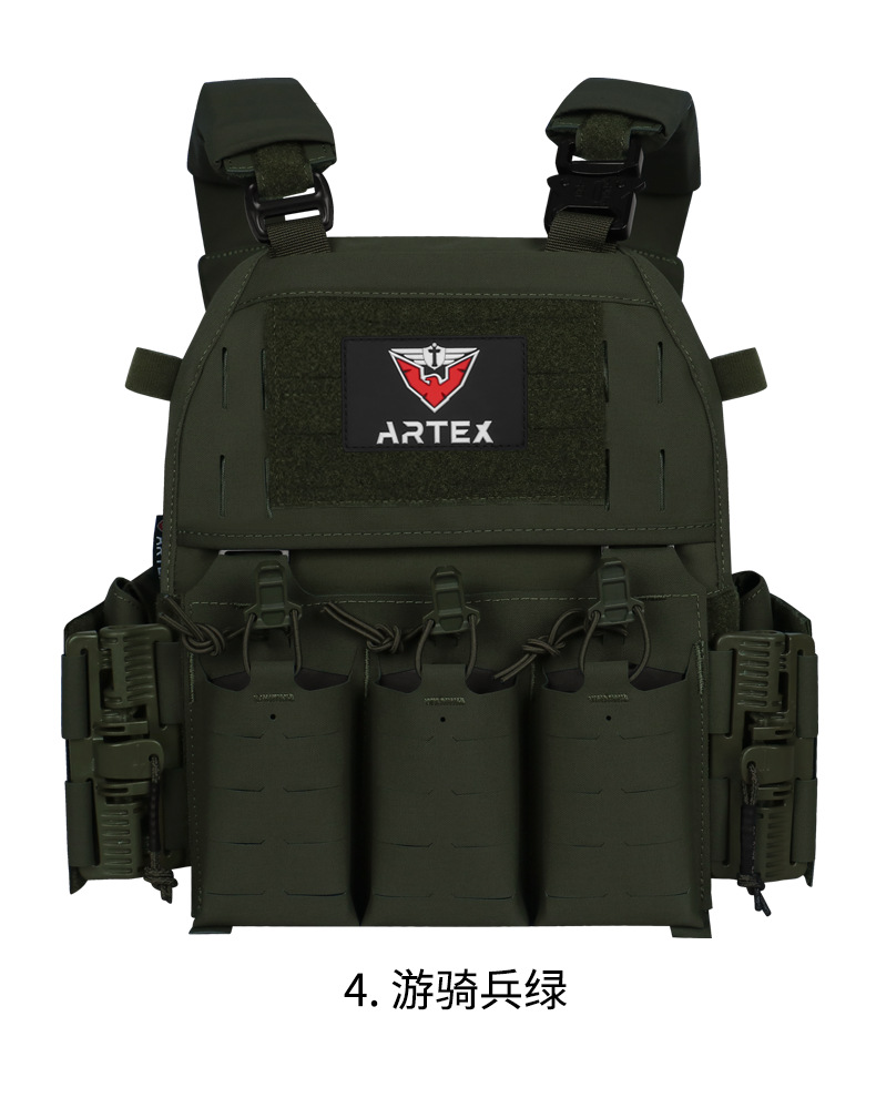 Yitu Outdoor Multi-functional waterproof nylon Military enthusiast Laser quick-release tactical vest vest modular elastic hanging pic 23