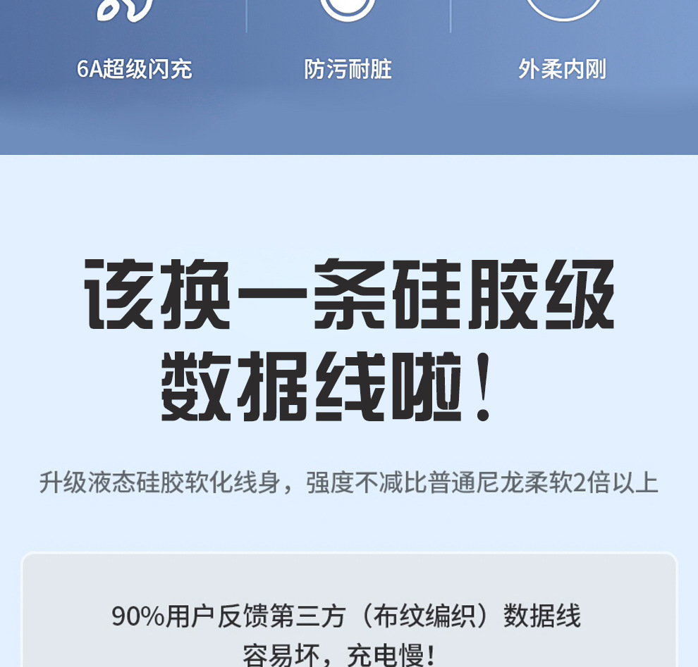 Free shipping 180° rotating machine one-to-three 120W super fast charging data cable, compatible with Apple and Huawei flash charging cables pic 7