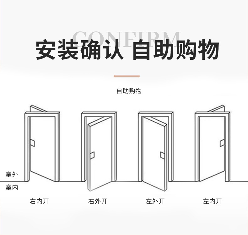 智能锁指纹锁家用防盗门密码锁智能门锁工程厂家指纹锁刷卡门锁详情16