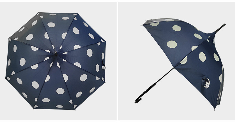 2024 New LOLITA cute Princess Umbrella, large polka dot long-handled umbrella, suitable for students in both sunny and rainy weather, fresh and small pic 4