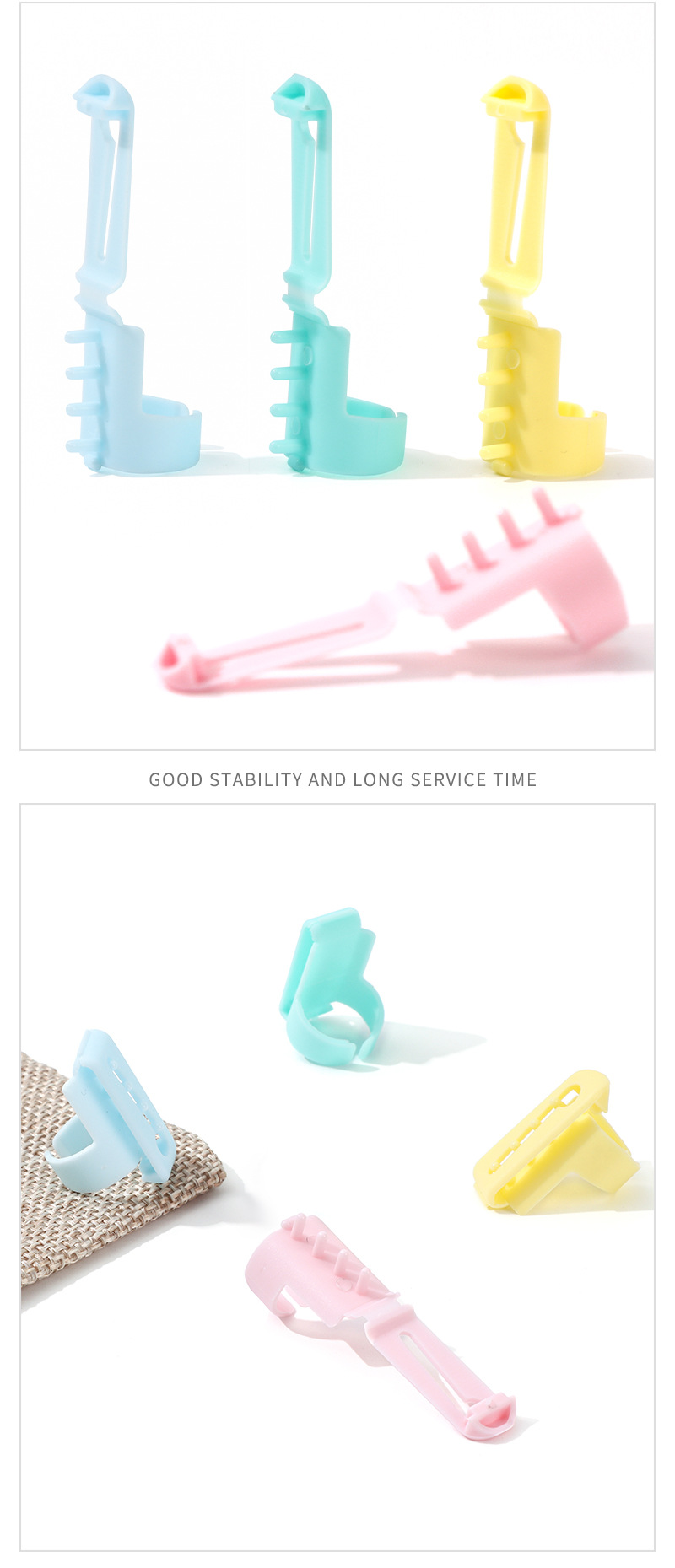 手指毛线分线器手工diy编织辅助工具家用毛线绕线器塑料带线器详情11