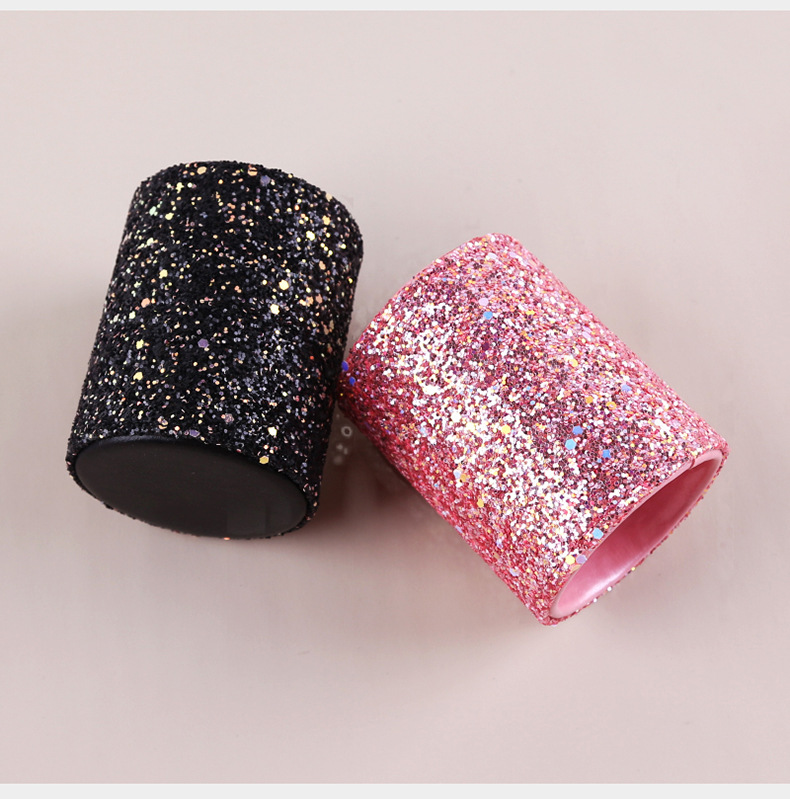 卓尔雅美妆眉笔收纳筒批发桌面梳妆台彩妆美甲店防尘化妆刷收纳桶美容护肤彩妆工具详情18