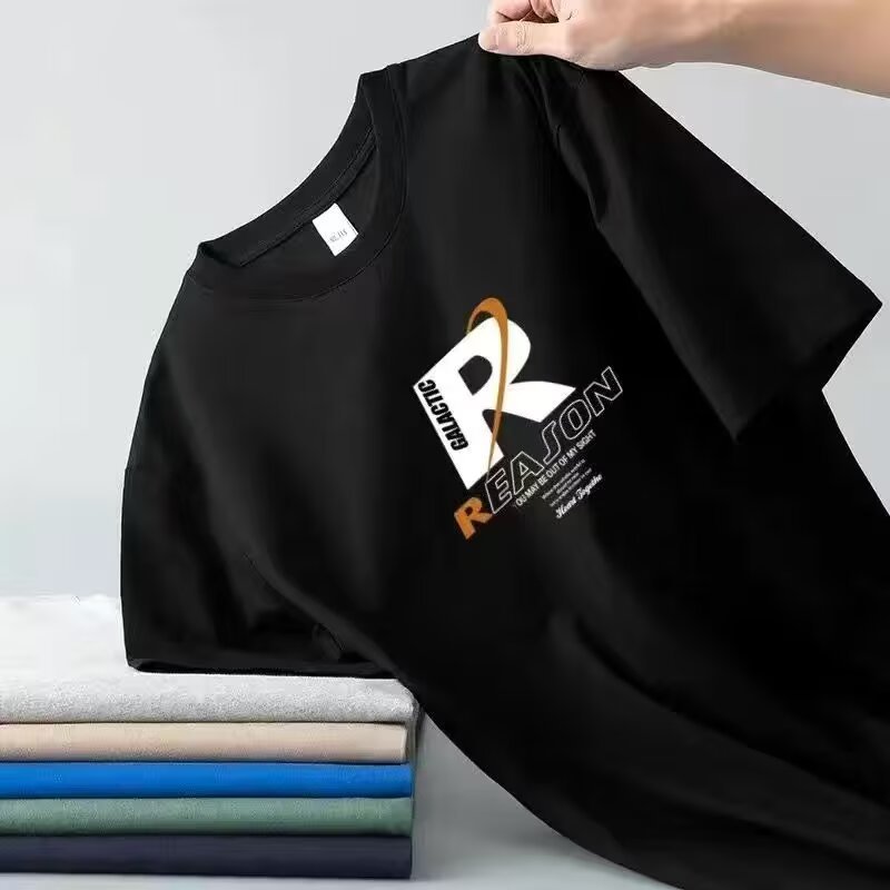 Ice Silk quick-drying T-shirt for men, oversized loose top, ultra-thin sports and fitness summer short-sleeved thin T-shirt for fat people pic 7