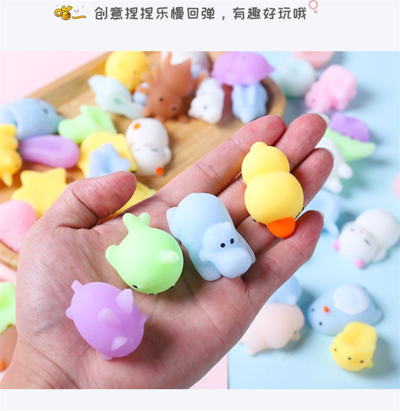 Animal ball kneading Fun, novel and creative student gifts from Japan and South Korea, stress-relieving seal dolls, and venting toys pic 12