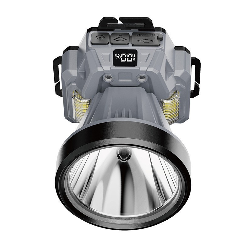 Rechargeable headlamp, high-intensity floodlight, headlamp body, outdoor sports, night running, work flashlight, multi-functional headlamp pic 25