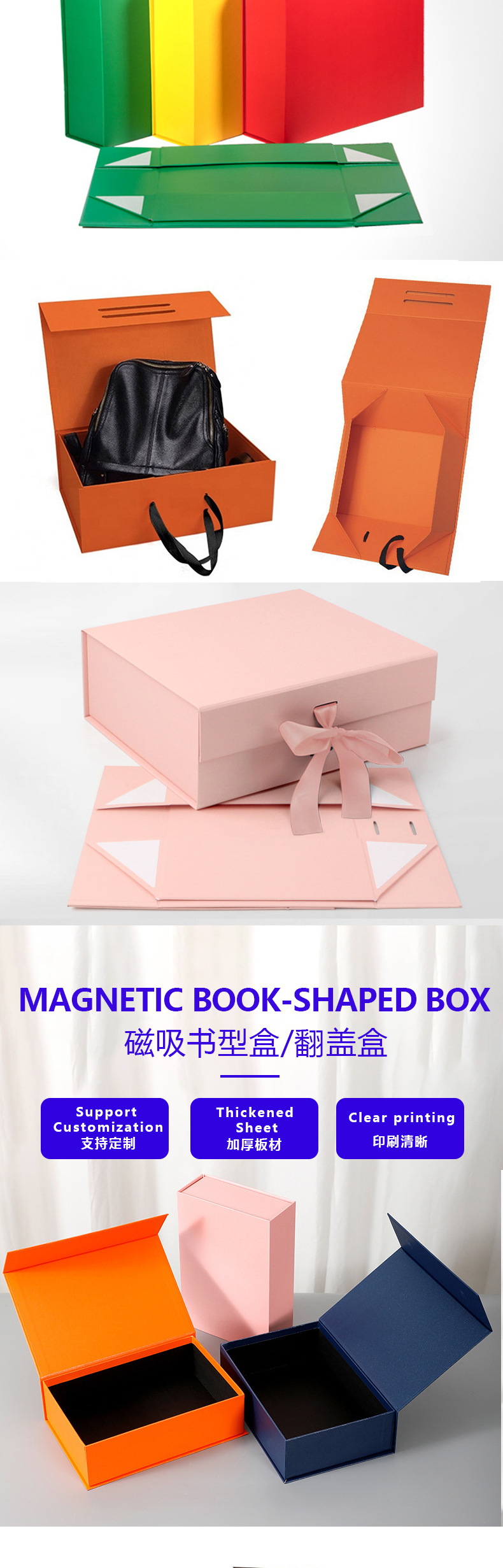 Xiaoniu manufacturer offers custom-made DRAWER boxes, logo pull-out boxes, gift boxes, packaging boxes, and empty boxes pic 4