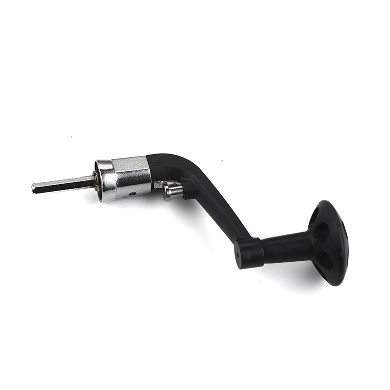 Metal fishing wheel folding handle, fishing rod wheel handle, throwing rod wheel handle, fish wheel arm accessory, spinning wheel handle pic 9
