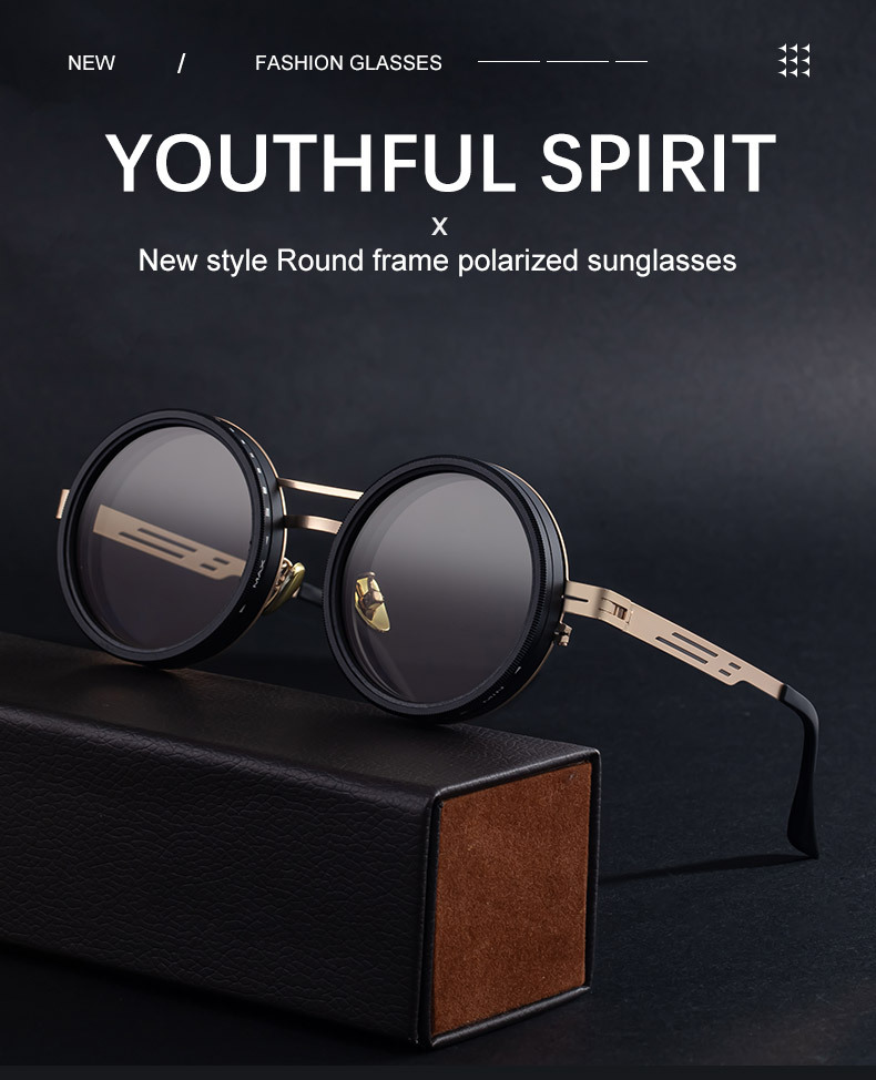 ND9档可调减光墨镜高清偏光钓鱼防晒太阳镜手动减光旋转镜片眼镜详情13