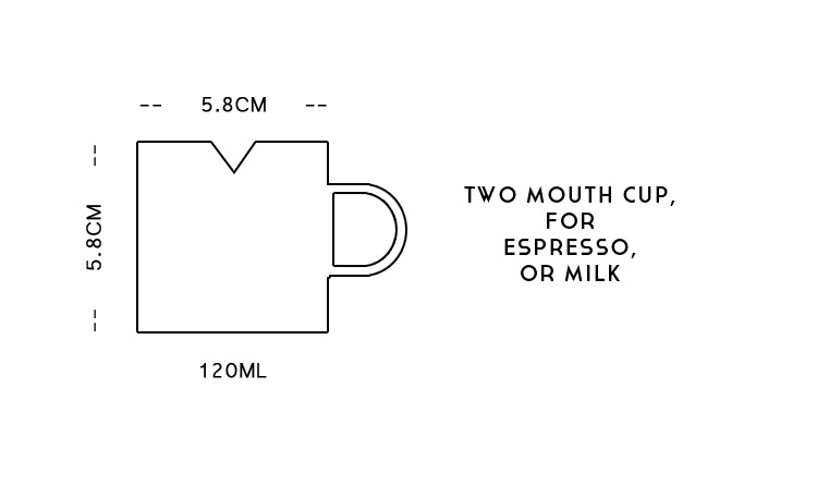 意式浓缩咖啡杯咖啡量杯玻璃带刻度咖啡萃取杯接液杯咖啡店专用杯详情2