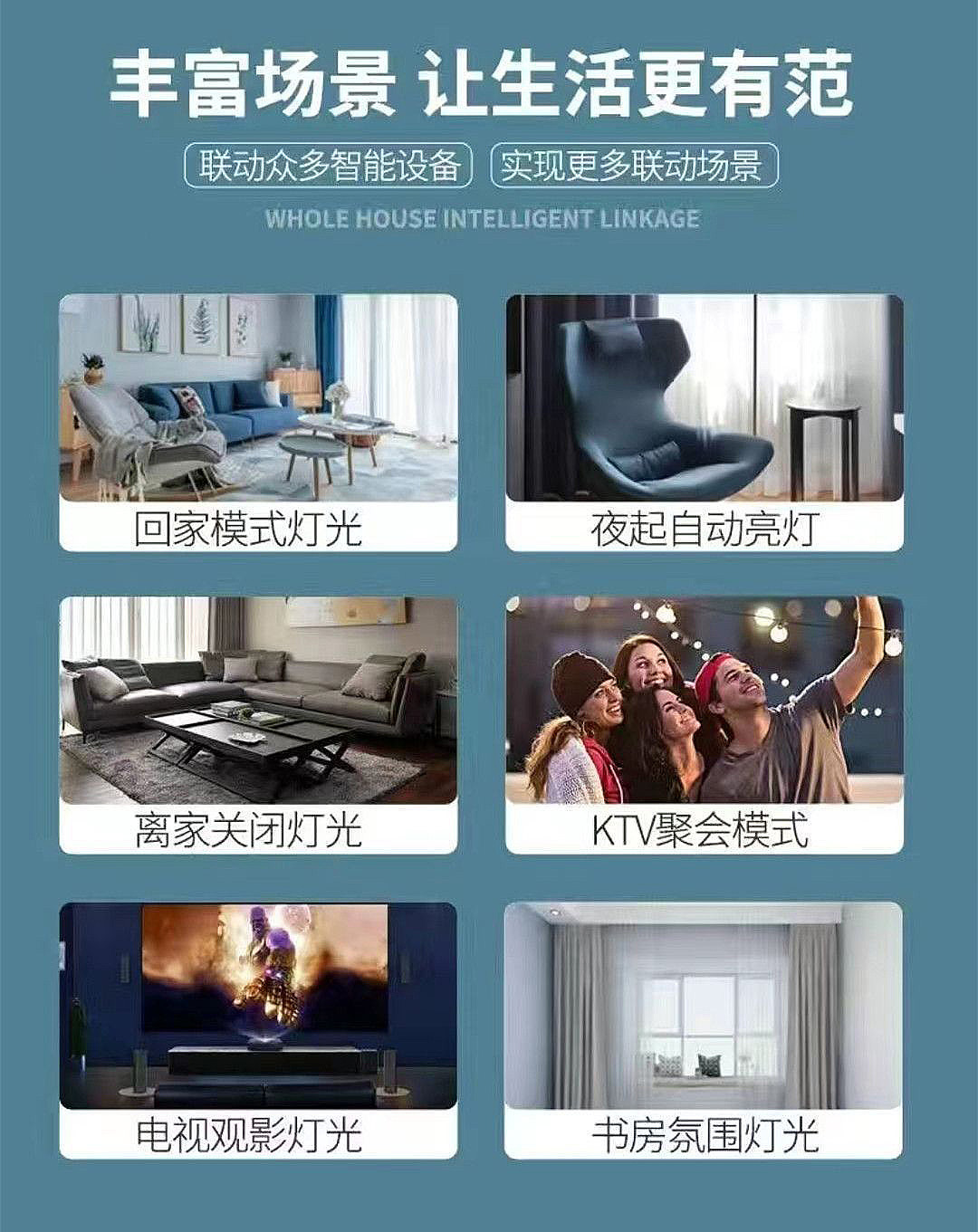 Tuya zigbee3.0 intelligent integrated transformer 24V dual-color light strip dimming and color-adjusting power supply drive pic 4