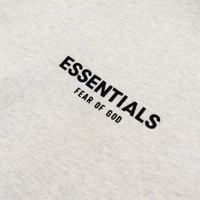 FOG ESSENTIALS第八季复线高街宽松情侣重榜卫衣背后植绒连帽卫衣详情8