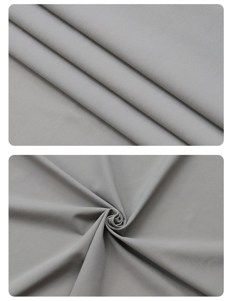 经编40D锦纶双径平针织面料165g运动裤休闲瑜伽服布料高弹力详情5