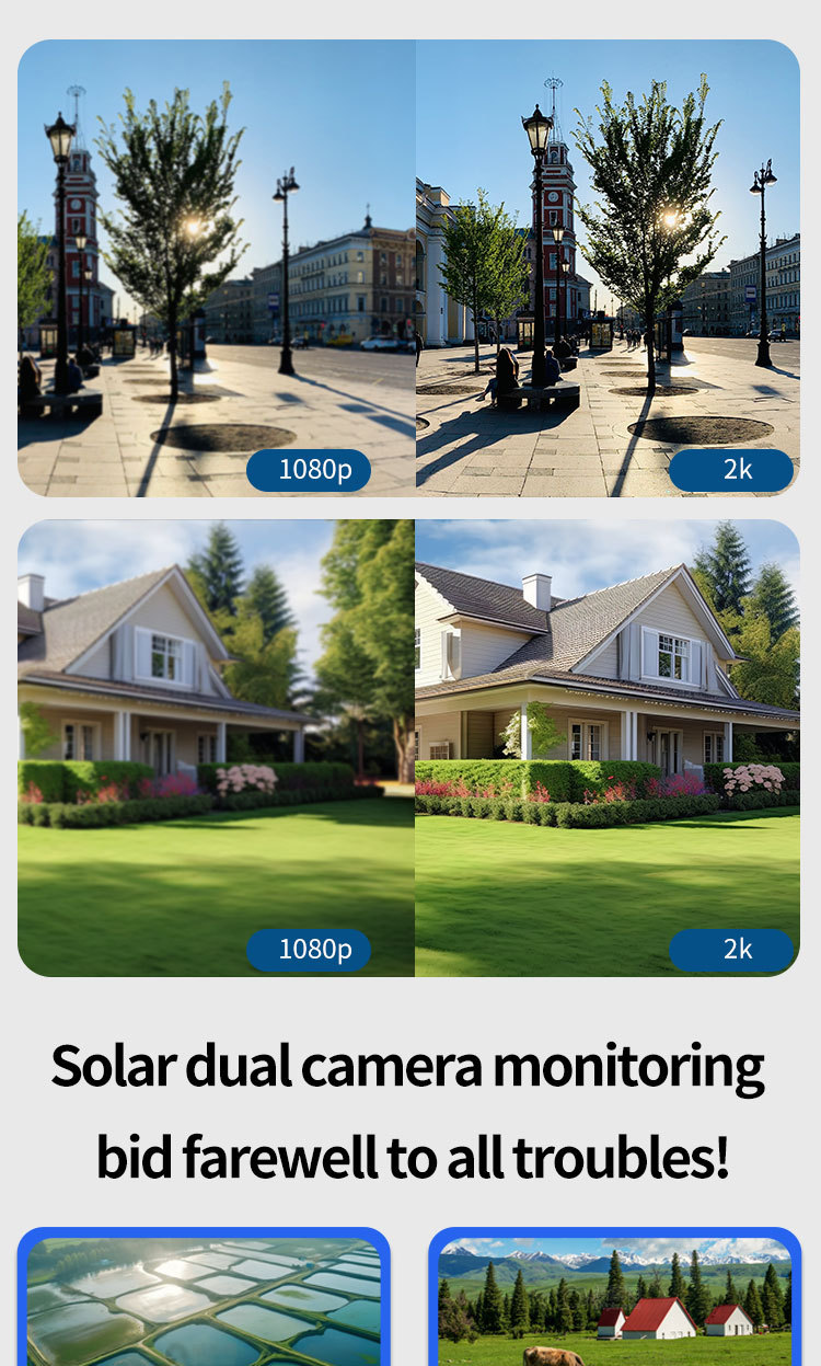 室外4G太阳能监控摄像头夜视高清网络无线wifi监控器家用远程探头详情12