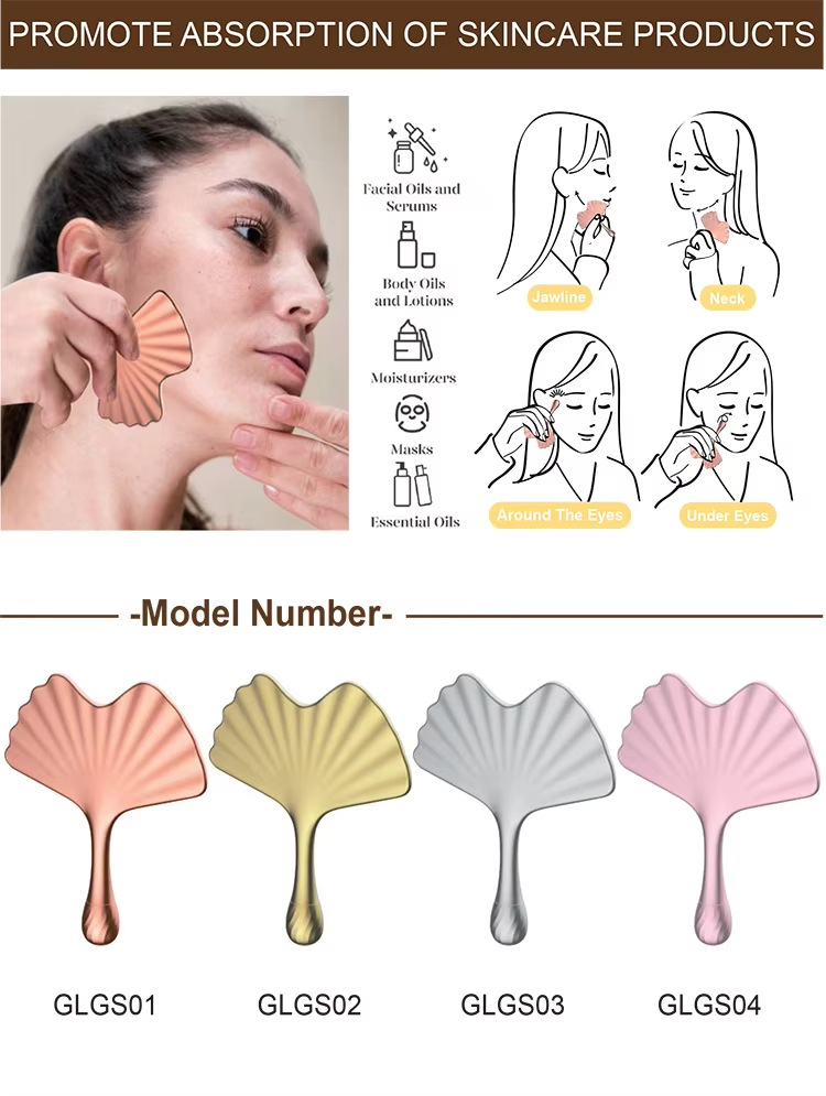 shanilak facial facial facial facial base espátula facial cuchillos base de maquillaje líquido herramientas de belleza hoja de acero inoxidable raspador de abanico pic 2