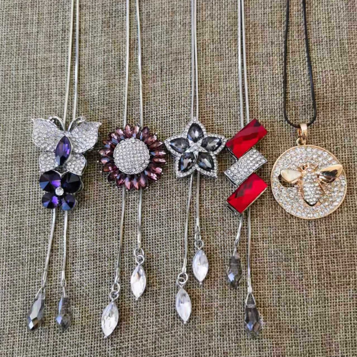 跨境合金毛衣链女高级感轻奢长项链时尚百搭流苏秋冬服装配饰挂件详情6