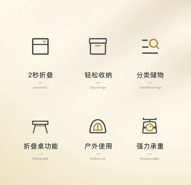 露营收纳箱折叠收纳盒家用车载后备箱食物箱便携野营储物箱防水详情3