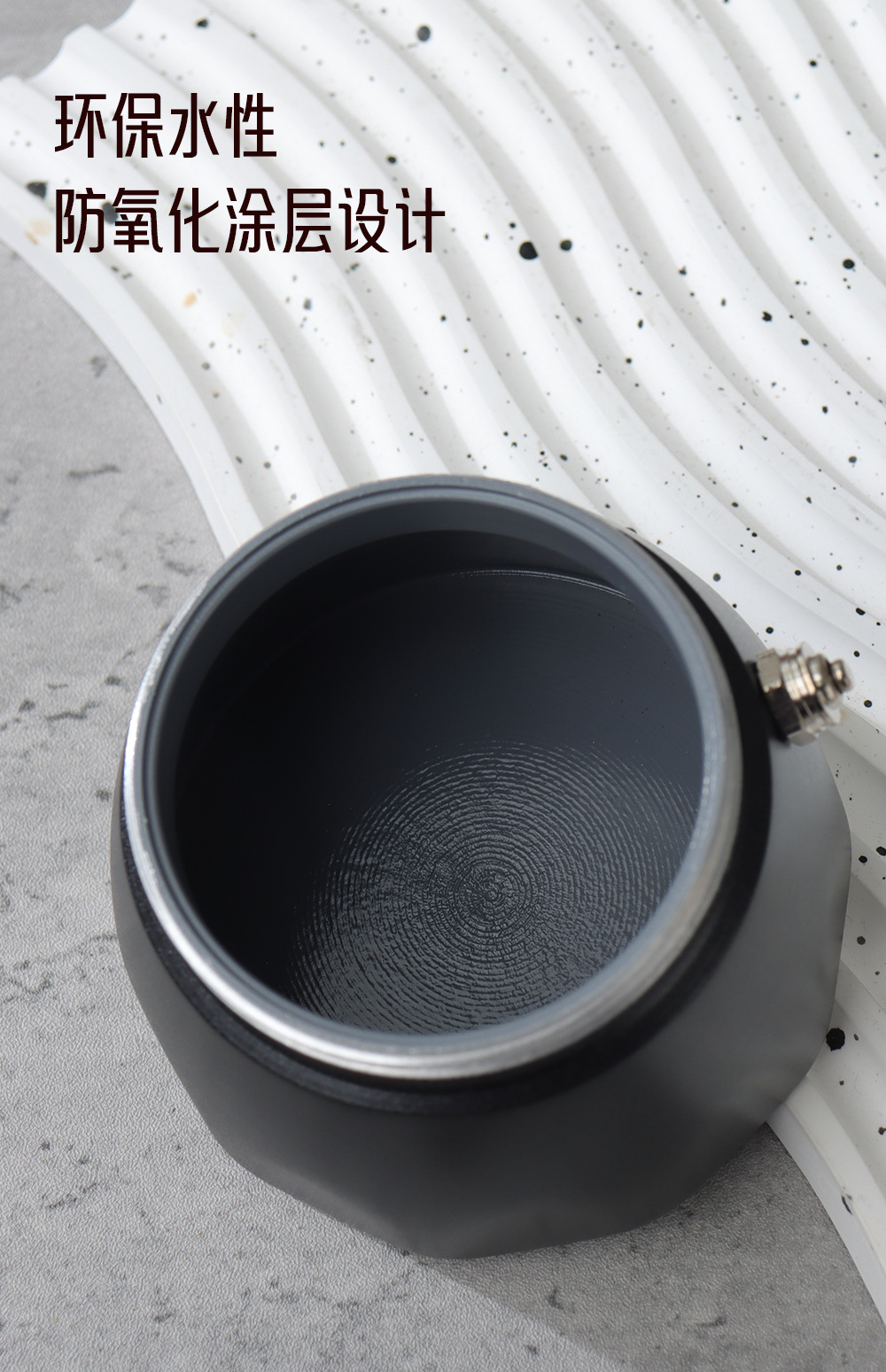 The 6th generation new double-valve Mocha pot, the 3rd generation pressure-increasing valve coffee pot, is a portable hand-cranked Italian coffee maker for home use pic 10