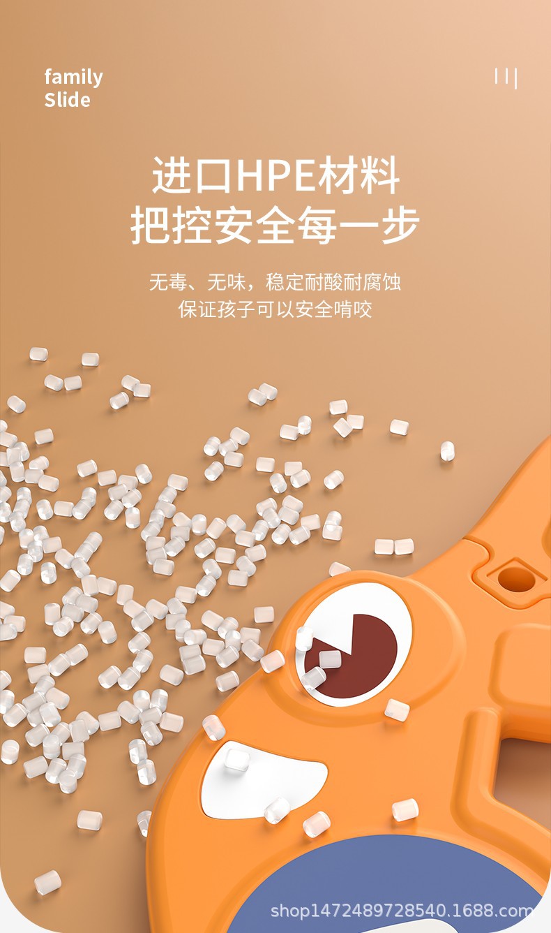 Indoor household slide for children aged 3 to 10, large families, kindergartens, plastic folding baby slide toys pic 9