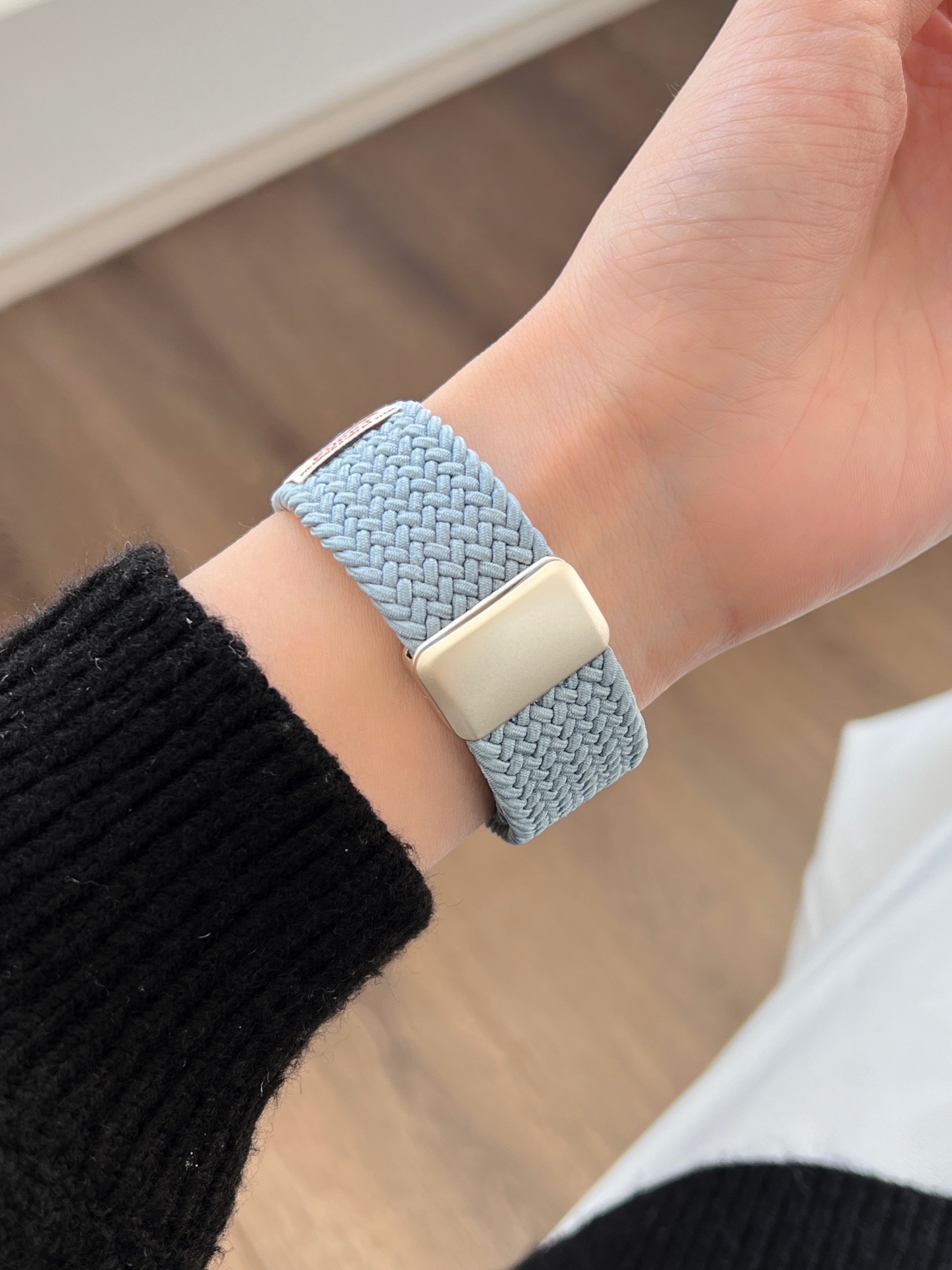 The puppy elastic woven nylon watch strap is suitable for the Apple Watch 10th generation 987654Ultra/SE pic 15