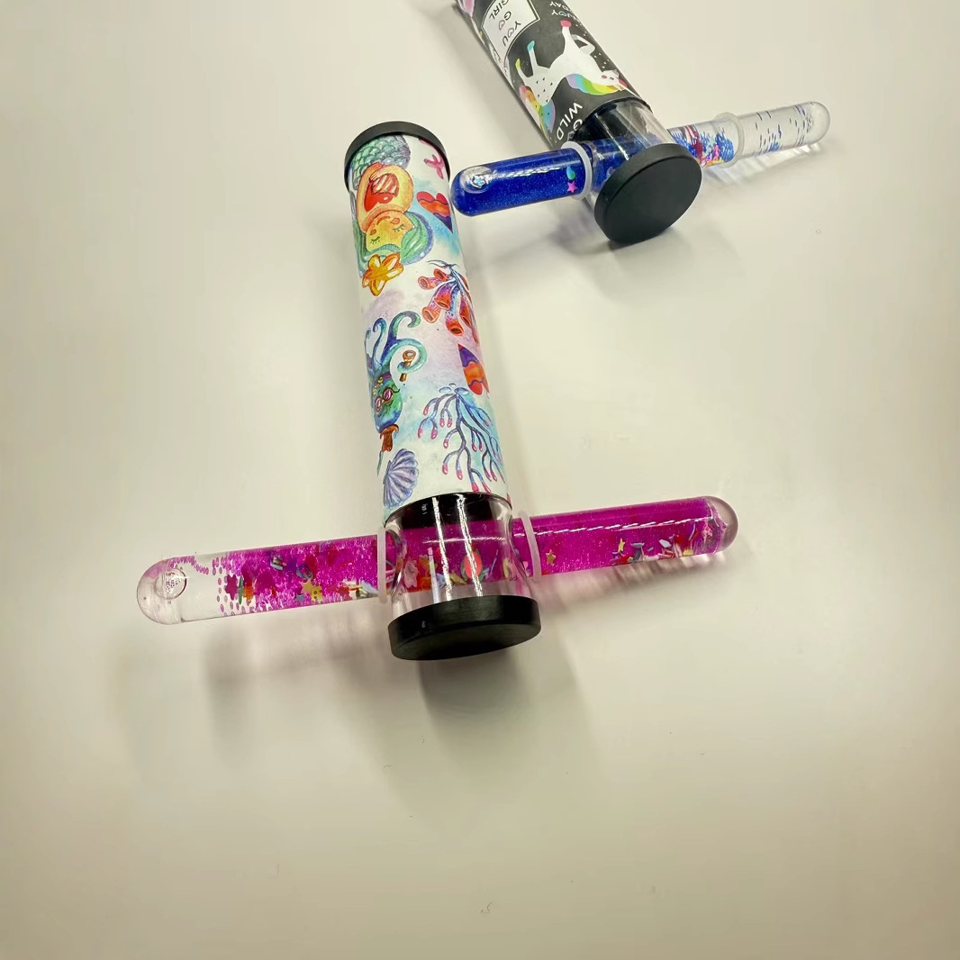 亚克力流沙液态万花筒儿童百变多棱镜科学实验幼儿园光学科教玩具详情3
