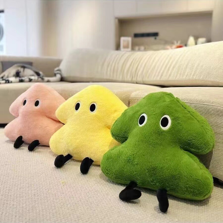 ins风绿色小树毛绒玩偶抱枕卧室沙发床头靠垫圣诞树送女友礼物详情4