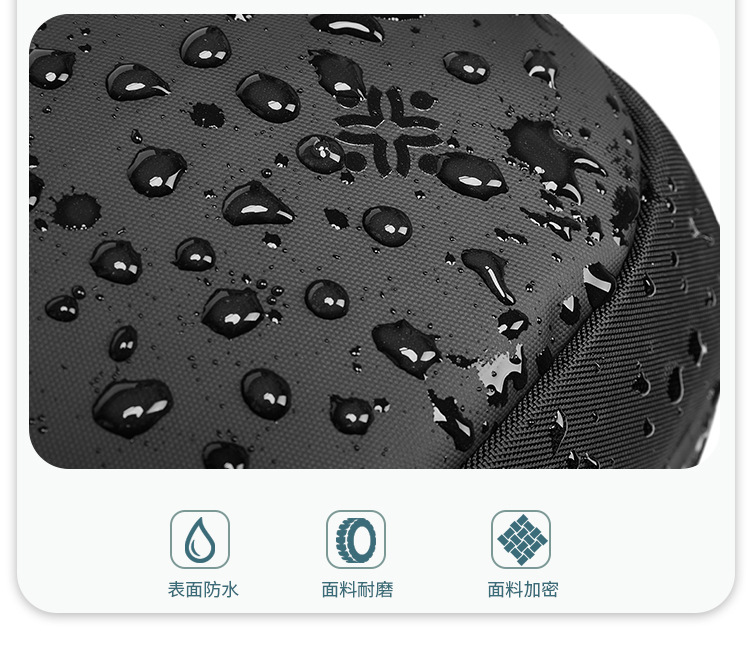 New cross-border multi-functional backpack for men, large-capacity airbag storage business backpack, Oxford fabric waterproof travel bag pic 13
