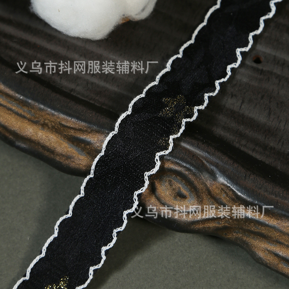 2.7cm three-dimensional lace webbing, flower cake, DIY headwear, bow, packaging material, silk ribbon pic 3