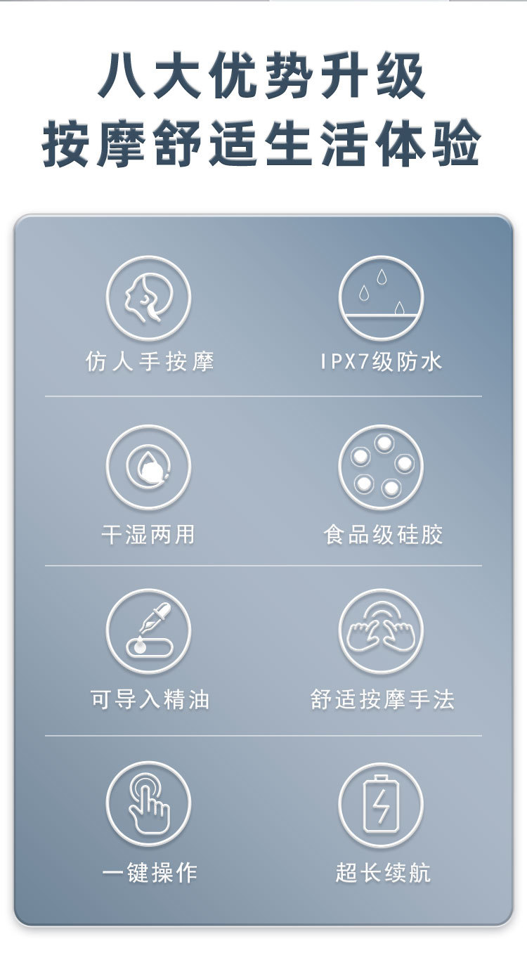 JA-H5智能头部按摩器五爪抓揉上药器防脱生发液导入涂药按摩头部按摩仪详情2