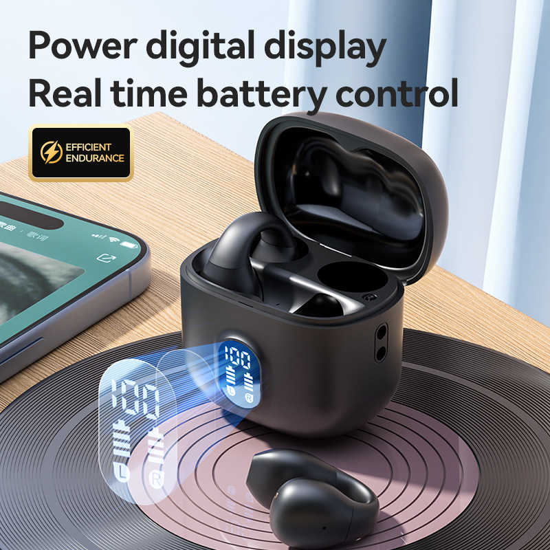 Cross-border M67 Bluetooth headphones, wireless, non-in-ear, sports, ultra-long battery life, mini new product, 5.3 In-ear style pic 11