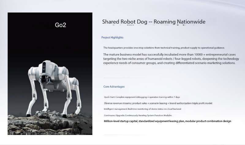 ai机器狗 四足机器人 消防机器狗，表演机器狗，导购机器人 陪伴详情4