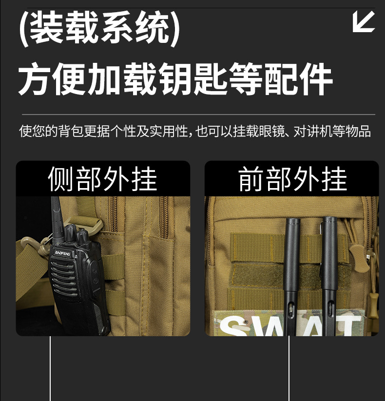 New commuter bags, multi-functional camouflage crossbody bags, outdoor sports lightweight single-shoulder bags, and travel lull bags pic 18