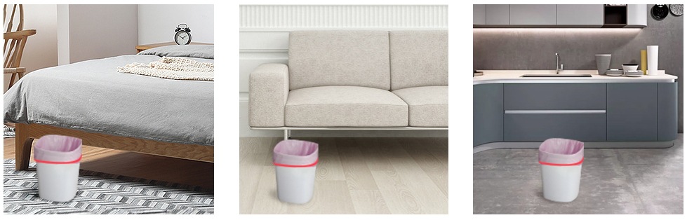 外贸跨境抽绳式垃圾袋香味 薰衣草/香草/柠檬香/玫瑰香 英文包装详情10