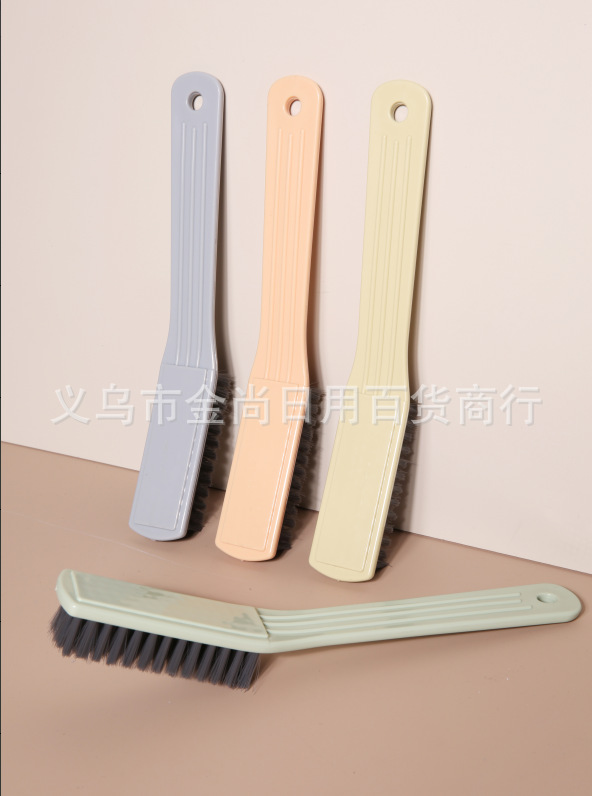高颜值塑料彩色多功能刷鞋刷洗衣刷地板清洁刷塑料鞋刷子幸运鞋刷详情13